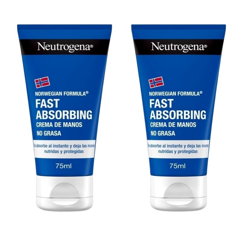 Neutrogena Duplo Crema Manos Rapida Abso