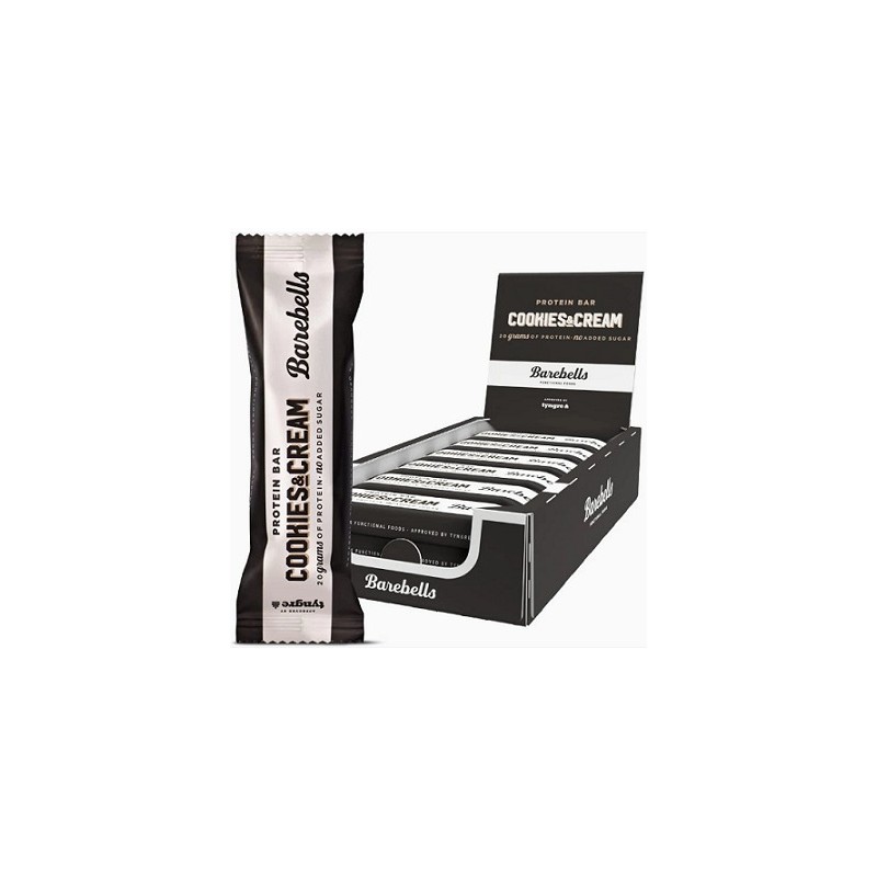 Caja Barebells BARRITA Cookies & Cream 55g