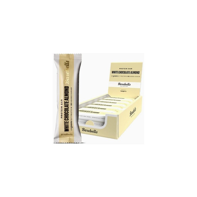 Caja Barebells BARRITA White Chocolate Almond 55g