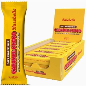 Caja Barebells BARRITA Soft Caramel Choco 55g