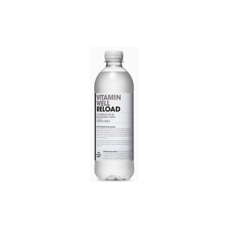 Caja Vitamin Well RELOAD Lima/Limón 0,5L