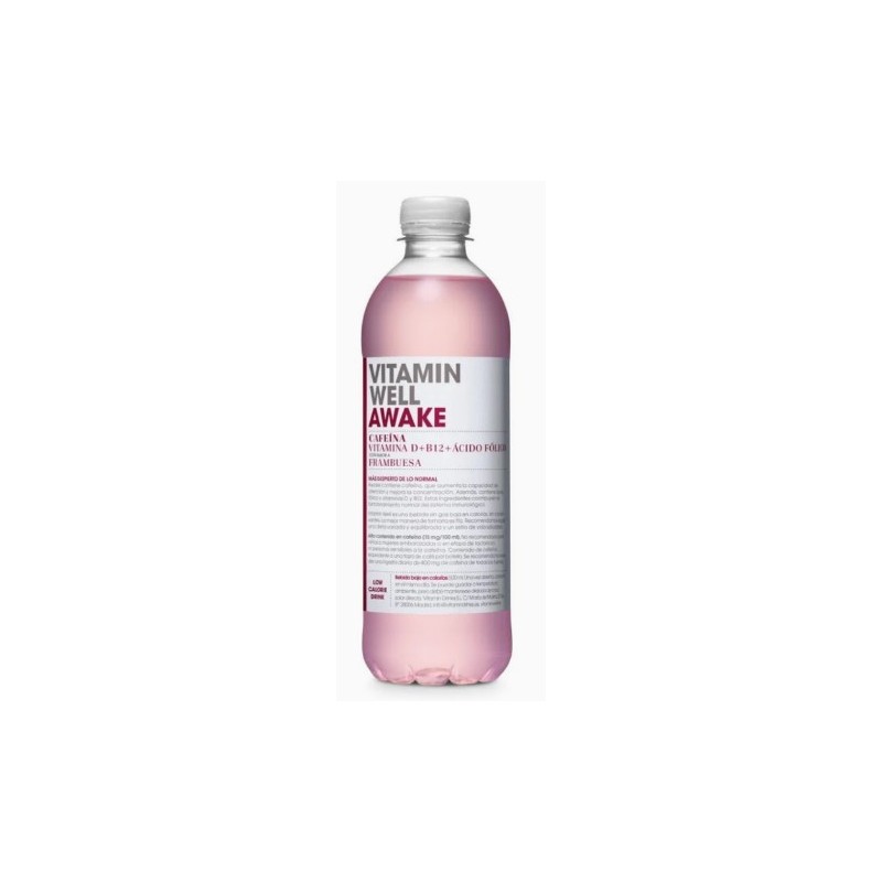 Caja Vitamin Well AWAKE Frambuesa 0,5L