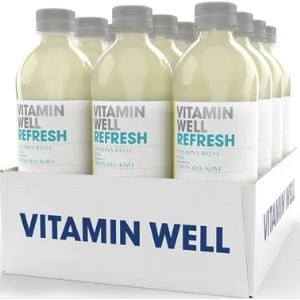 Caja Vitamin Well REFRESH Limonada/kiwi 0,5 L