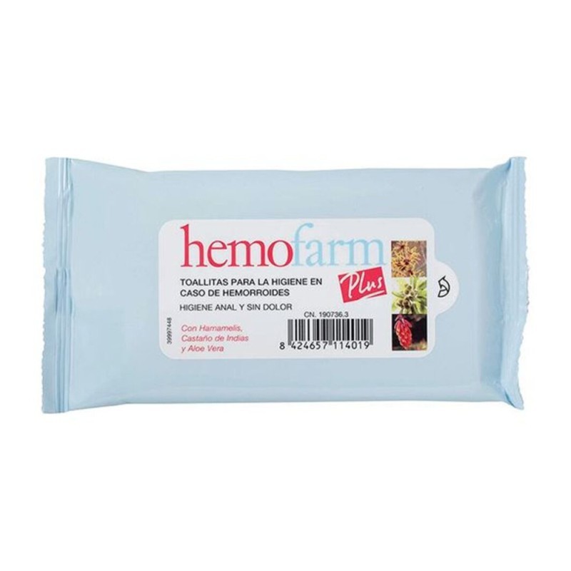 Hemofarm Toallitas 20 Ud
