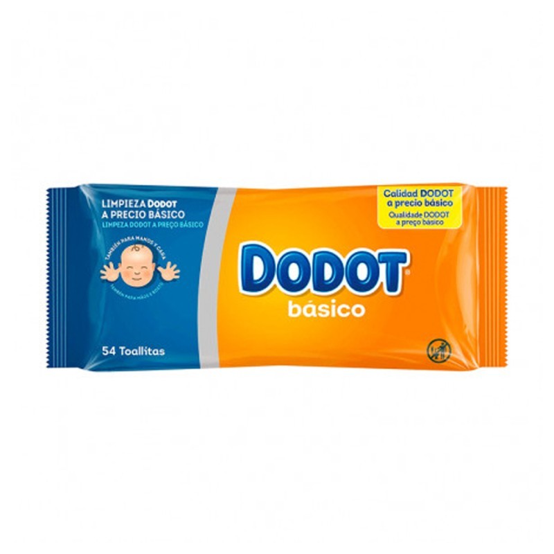 Dodot Toallitas Básico, 54 Unidades