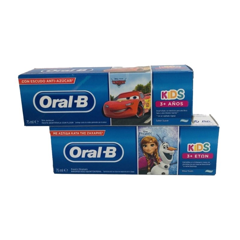 Oral B Ob Pasta Kids Cars/Frozen (3-5 Años)