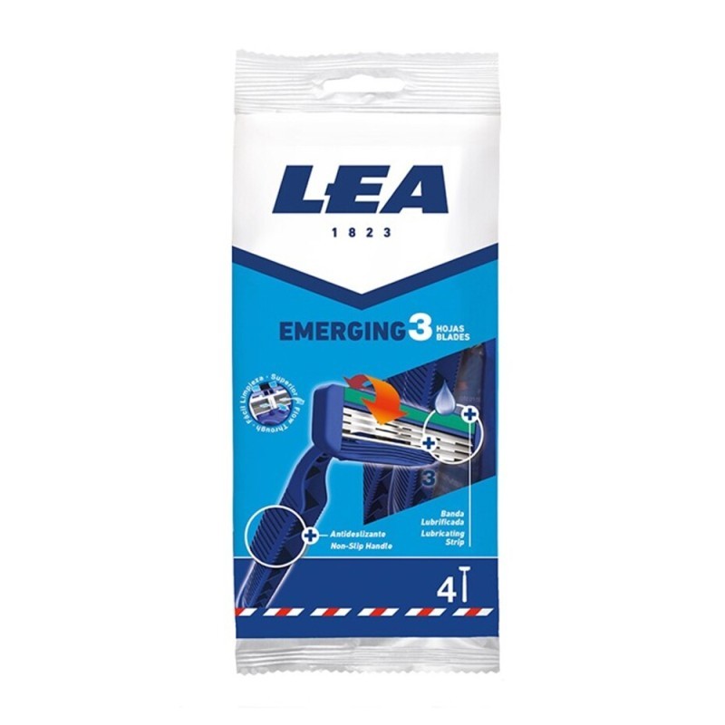 Lea Emerging 3 Hojas Maquinilla Desechable 4 uds