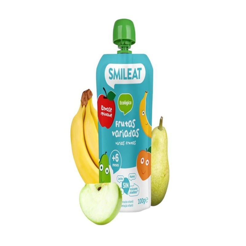 Smileat Pouch De Frutas Variadas 100Gr Eco