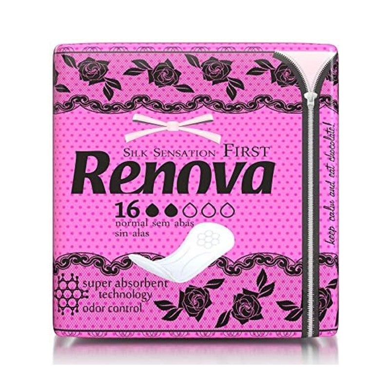 Compresas Uf Renova First N Sin Alas 16X24