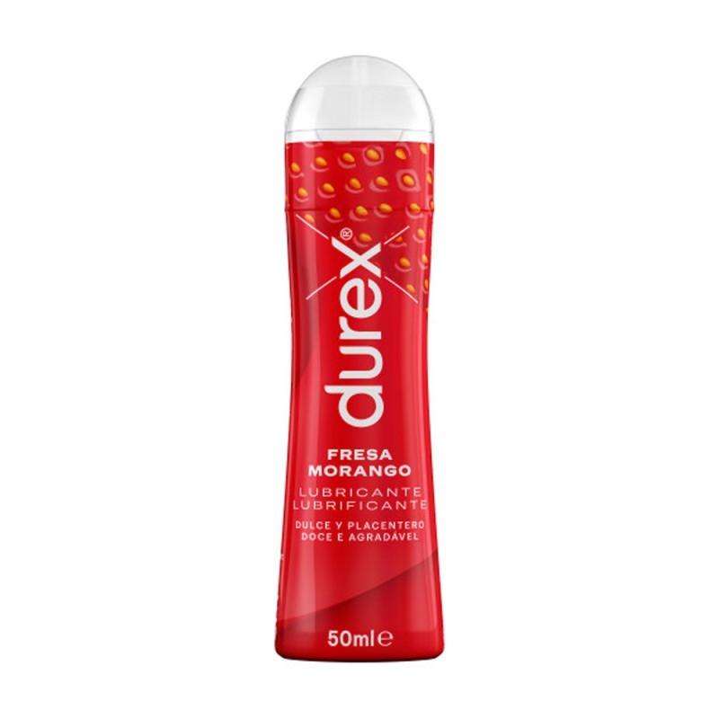 Durex Lubricante Sabor Fresa 50ml