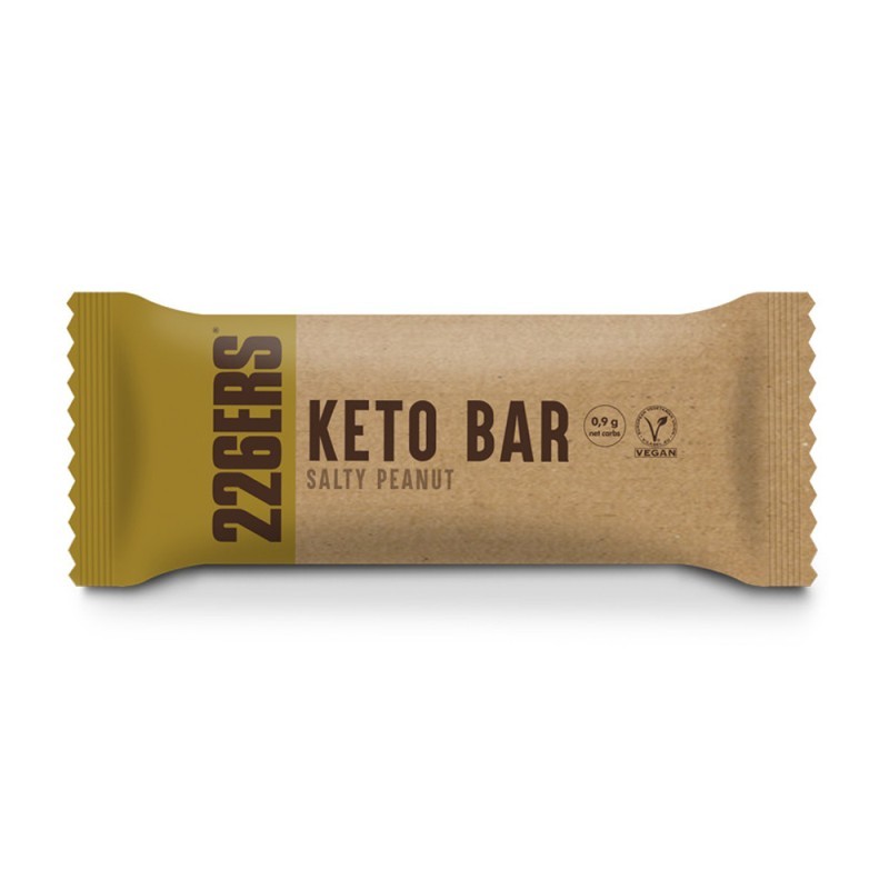 Keto Bar. Barrita Proteica Y Keto. Salty Peanut.