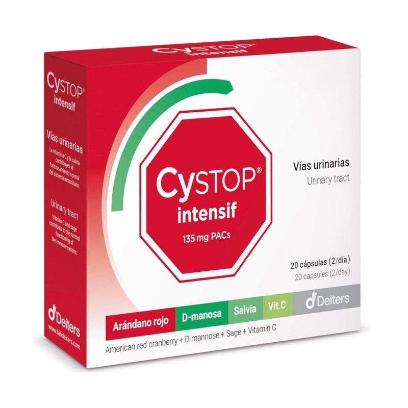 Cystop Intensif 135 mg 20 cápsulas
