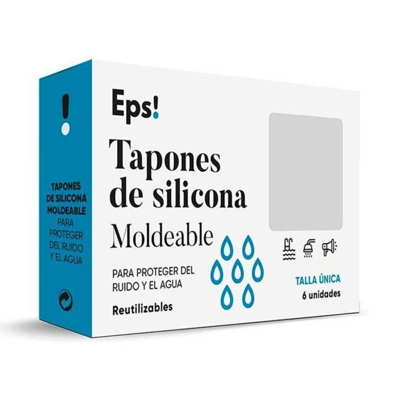 Eps! Tapón Silicona Moldeable 6Ud.