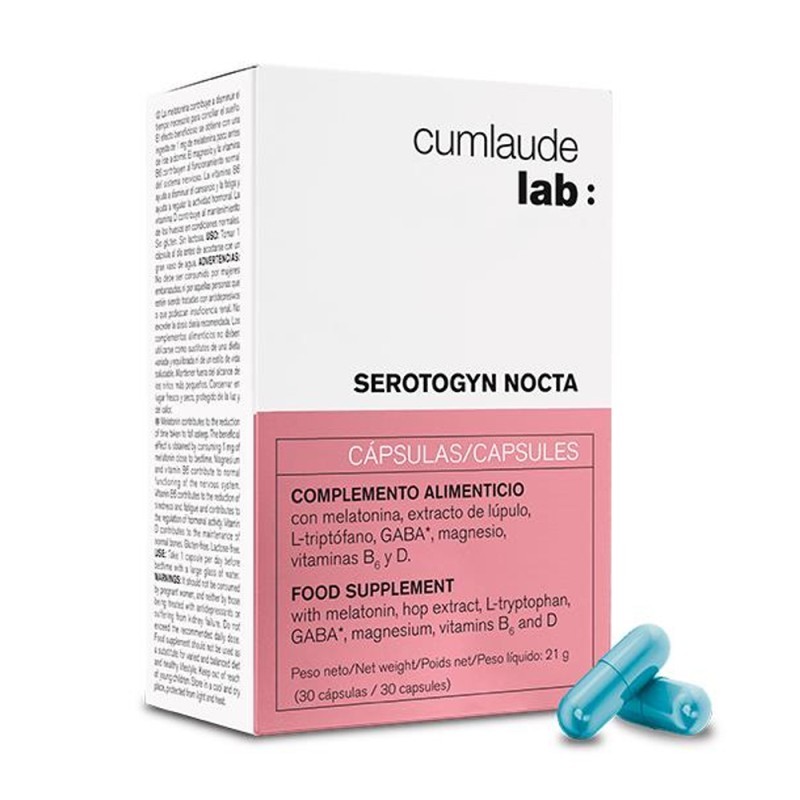 Cumlaude Lab Serotogyn Nocta 30 Cápsulas