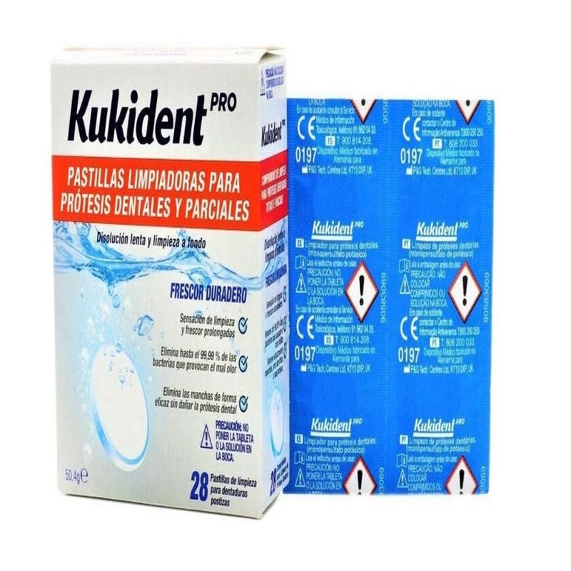 Kukident Pro Limpiadores 28Ct