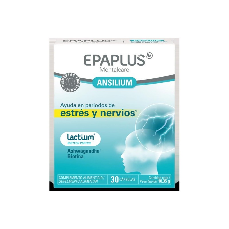 Epaplus Mentalcare Ansilium , 30 cápsulas