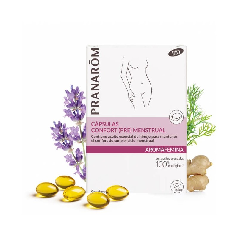 Pranarôm Aromafemina Cápsulas Confort 30caps