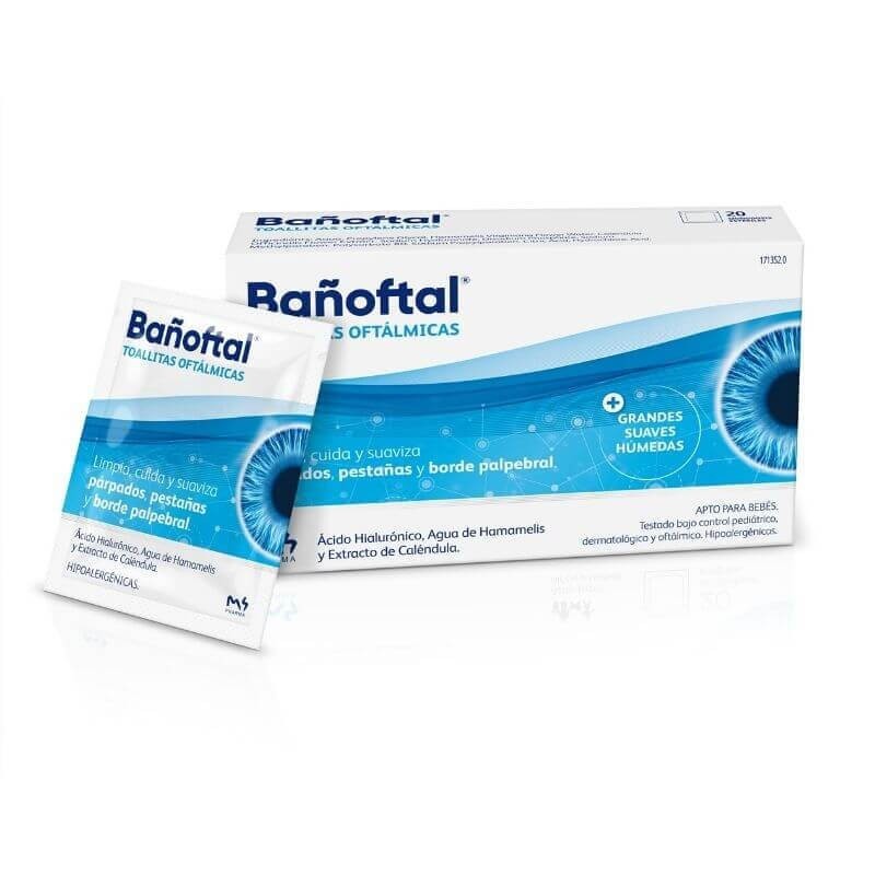 Bañoftal Toallitas Oculares