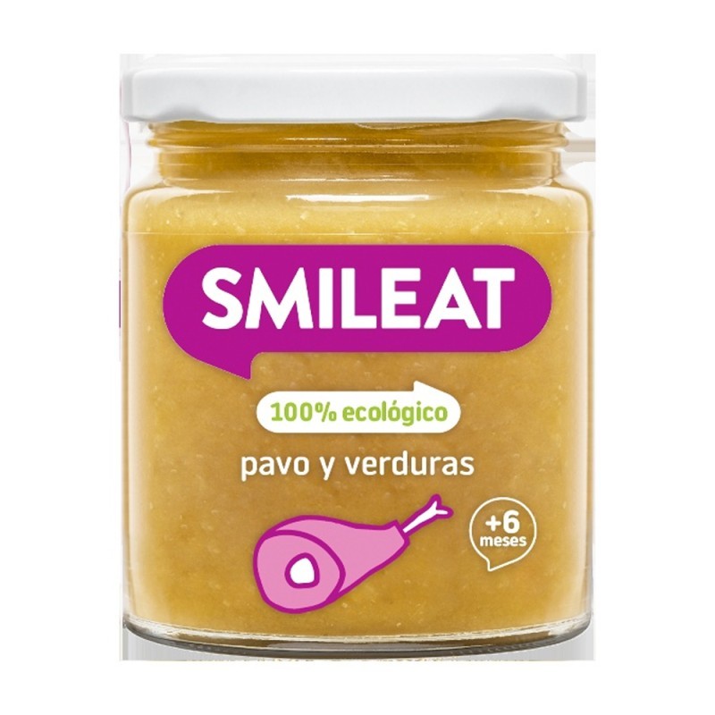 Smileat Tarrito Pavo Con Verduras Ecológico (230G)