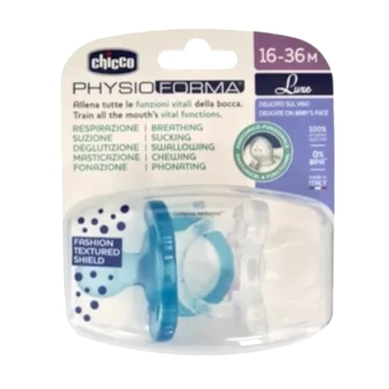 Chicco Chupete PhysioForma Luxe Azul-Gris 16-36m