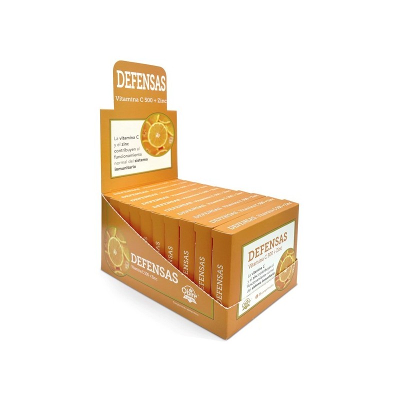 Obire Defensas Vit C 500 + Zinc