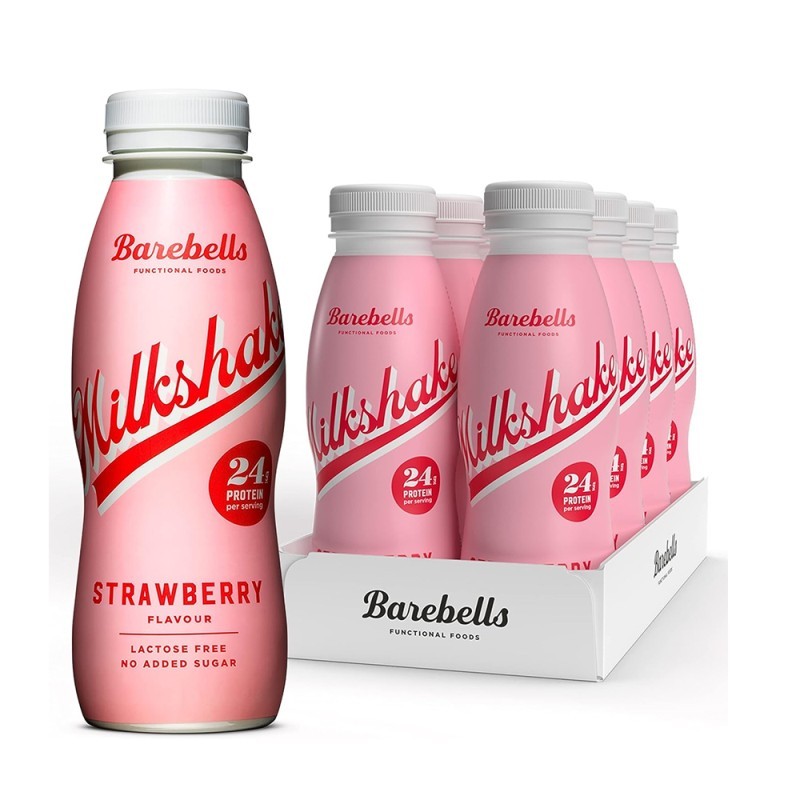 Barebells Milkshake Strawberry 0,33L New