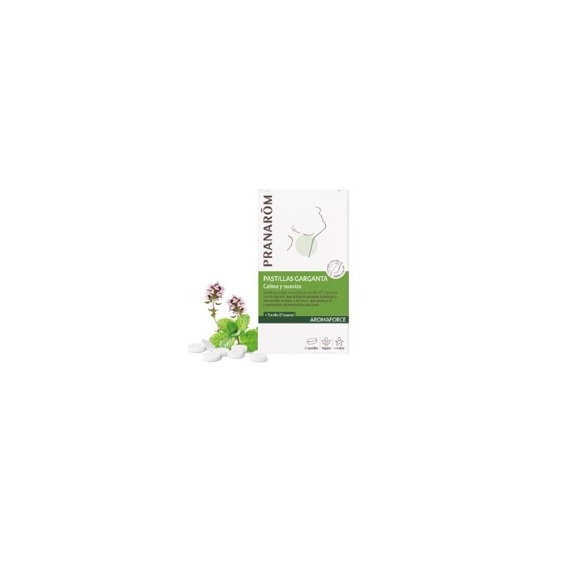 Pranarom Aromaforce Pastillas Garganta 21 Past