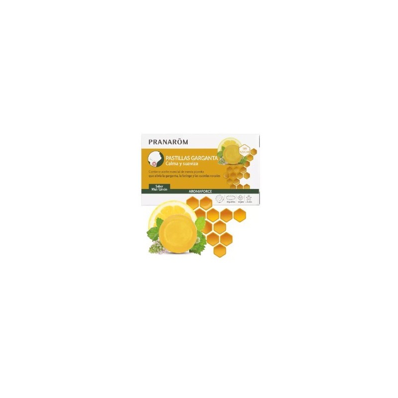 Pranarom Aromaforce Pastillas Miel Limon