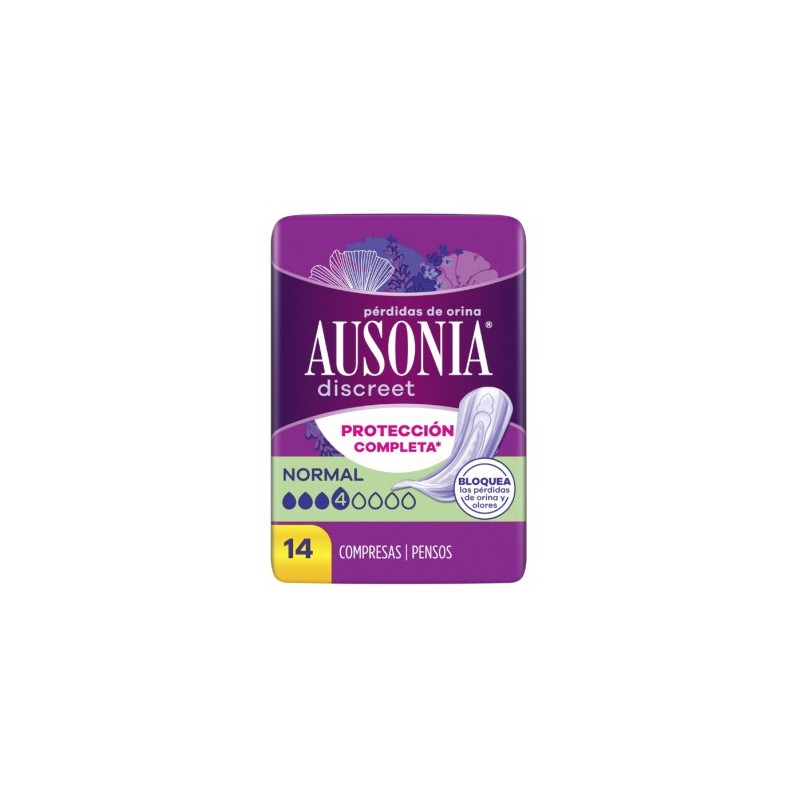 Ausonia Discreet Normal 14uds