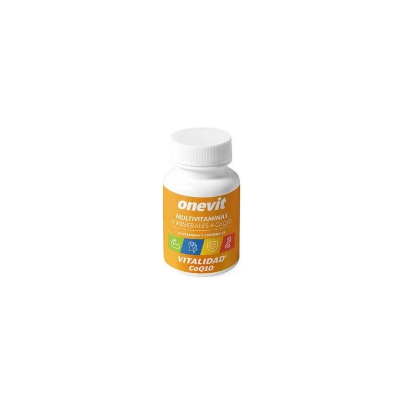 Onevit Vitalidad Multivitaminas, Minerales+Coq10