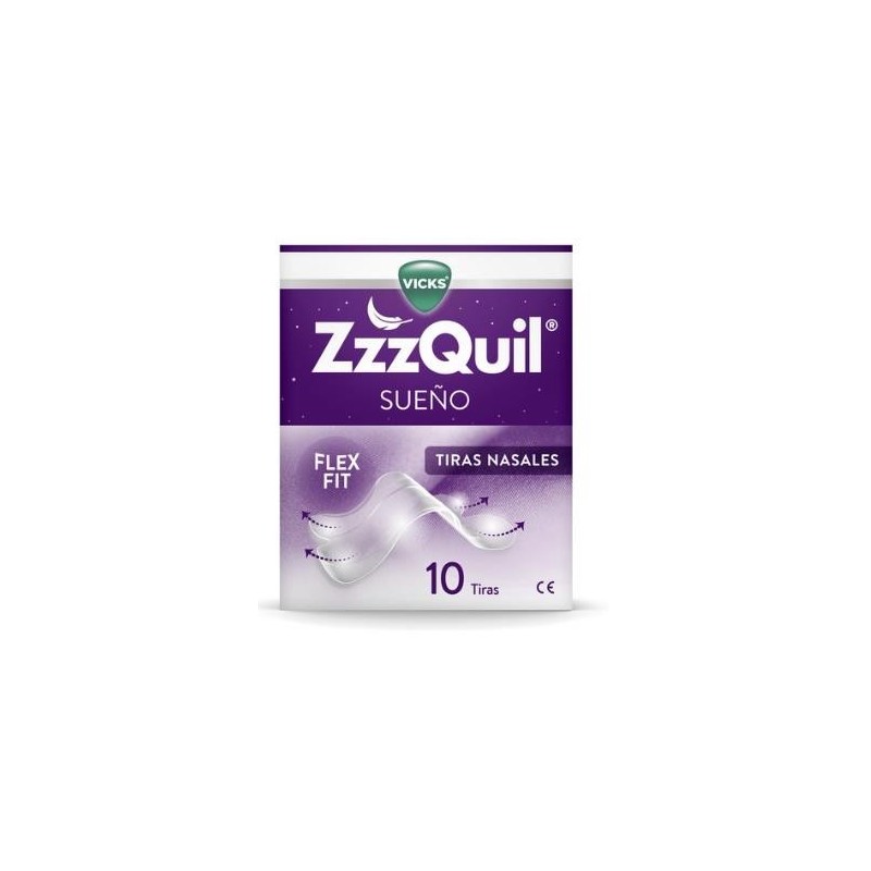 Zzzquil Sueño 10 Tiras Nasales