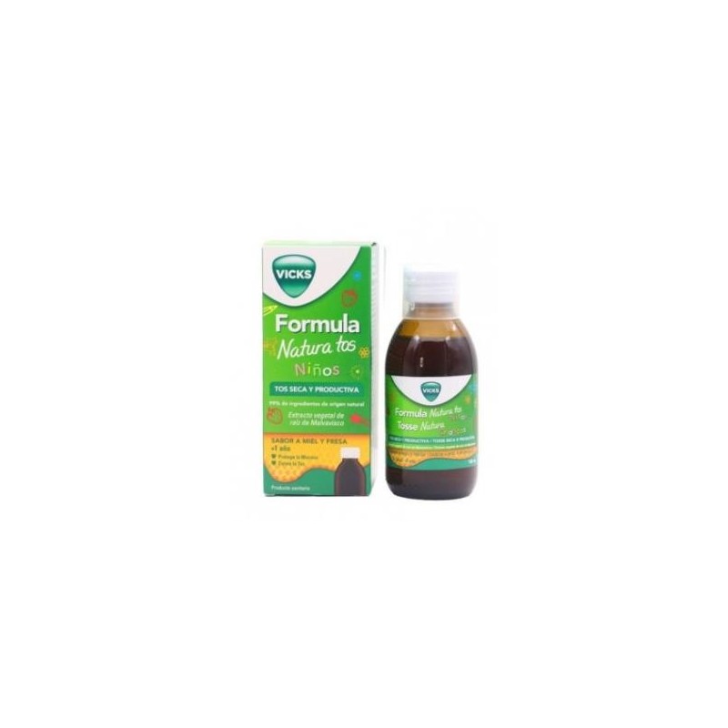 Vicks Formula Natura Jarabe Tos Niños 140Ml Vicks