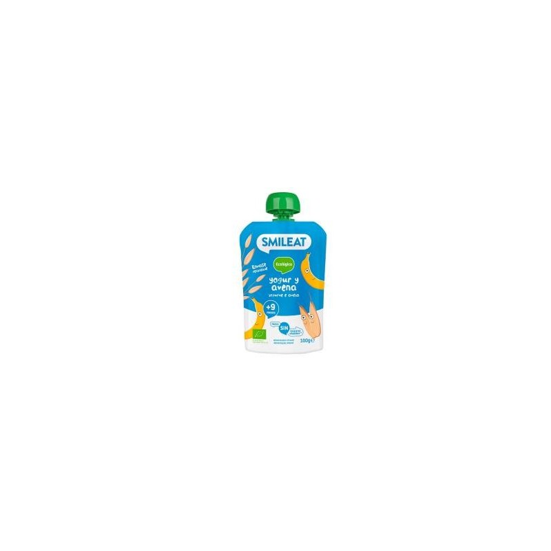 Smileat Pouch Yogur Y Avena 100 Gr Eco