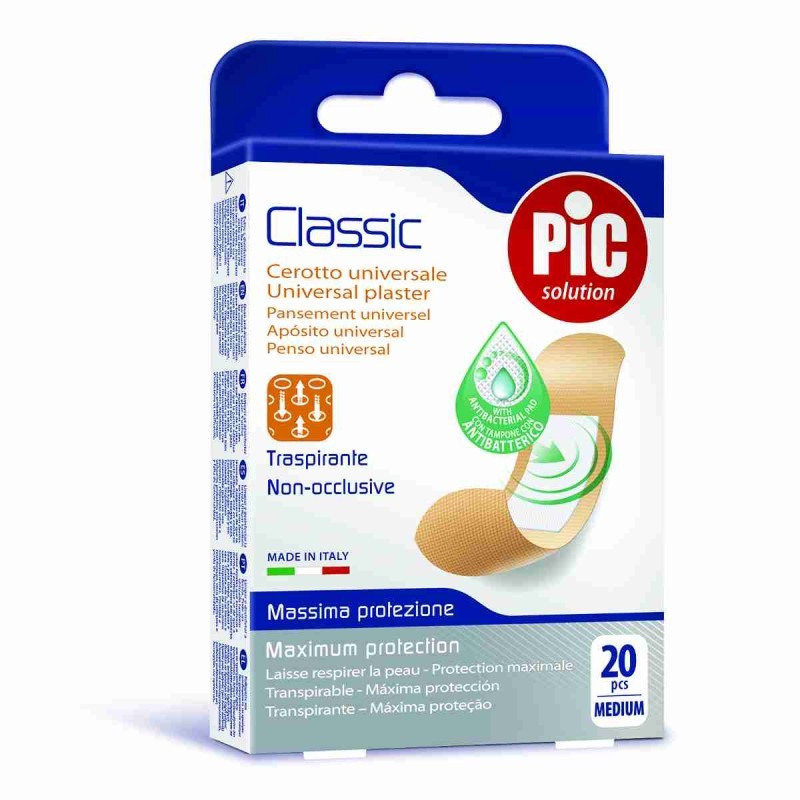 Pic Classic Antibact 19X72 Mm 20 uds