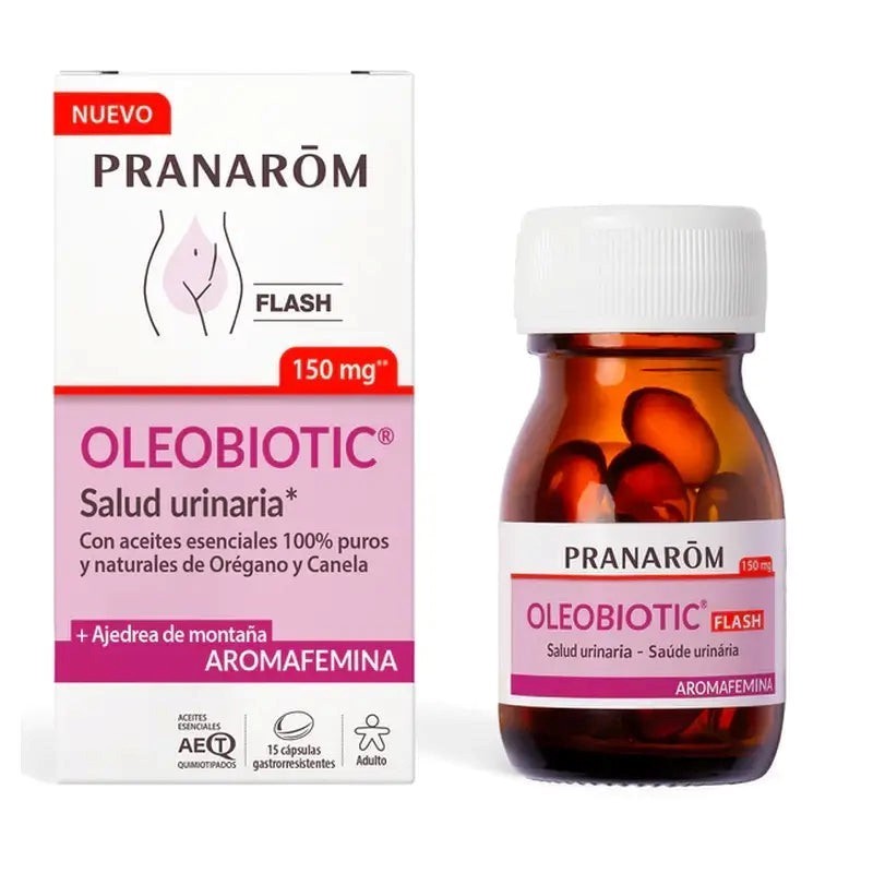 Pranarôm Aromafemina Oleobiotic 15caps