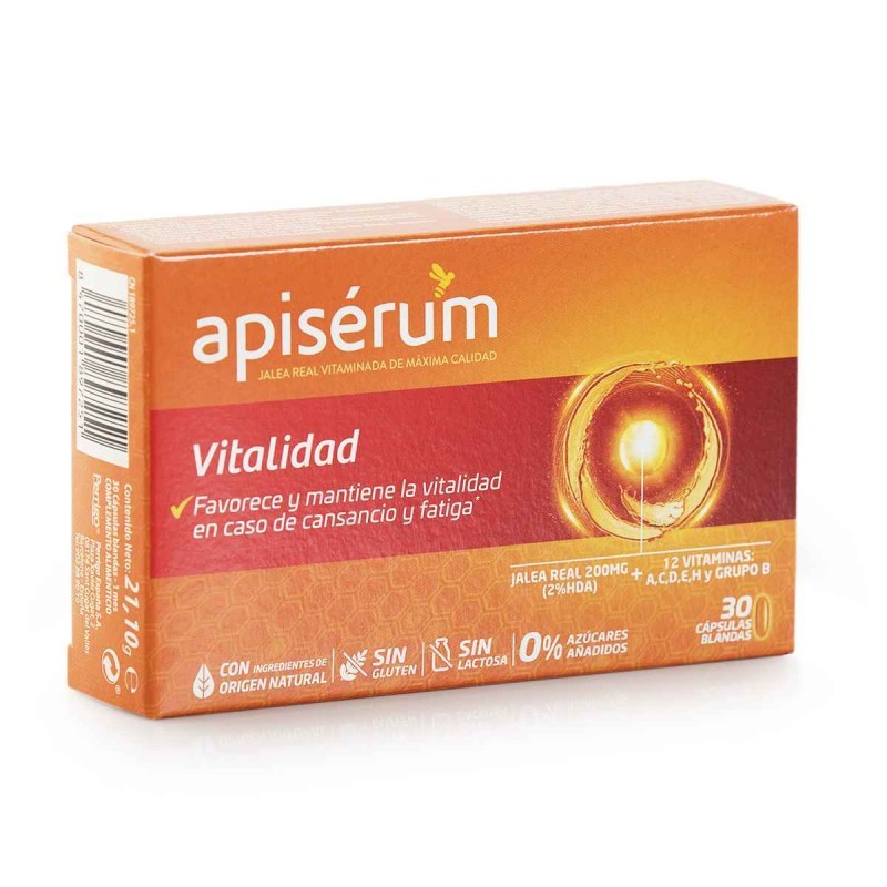 Apiserum Vitalidad Capsulas