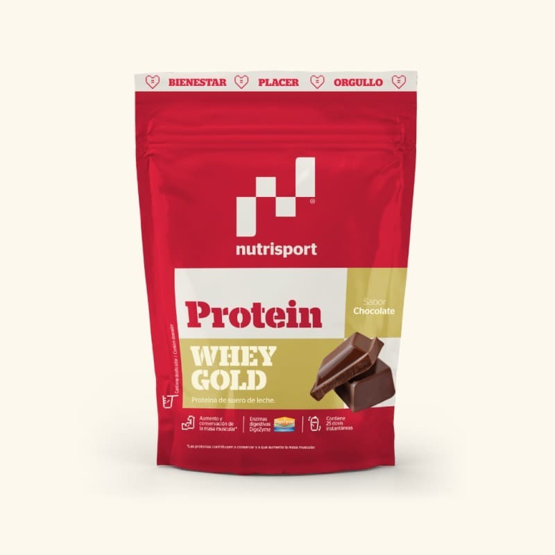 Nutrisport Nuevo Whey Gold Protein Chocolate Bolsa