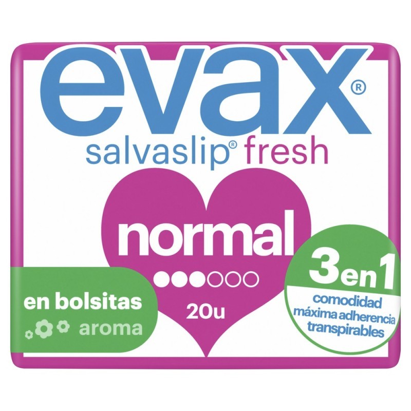 Evax Salvaslip Fresh Normal 20uds