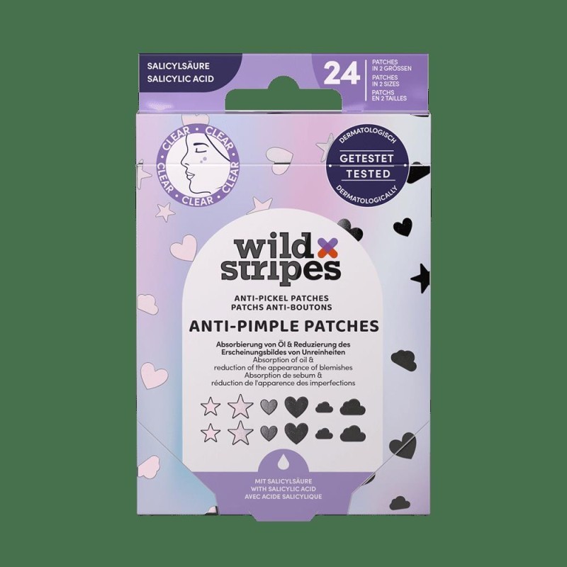 Wildxstripes Wild Stripes Anti-Pimple Patches Holo
