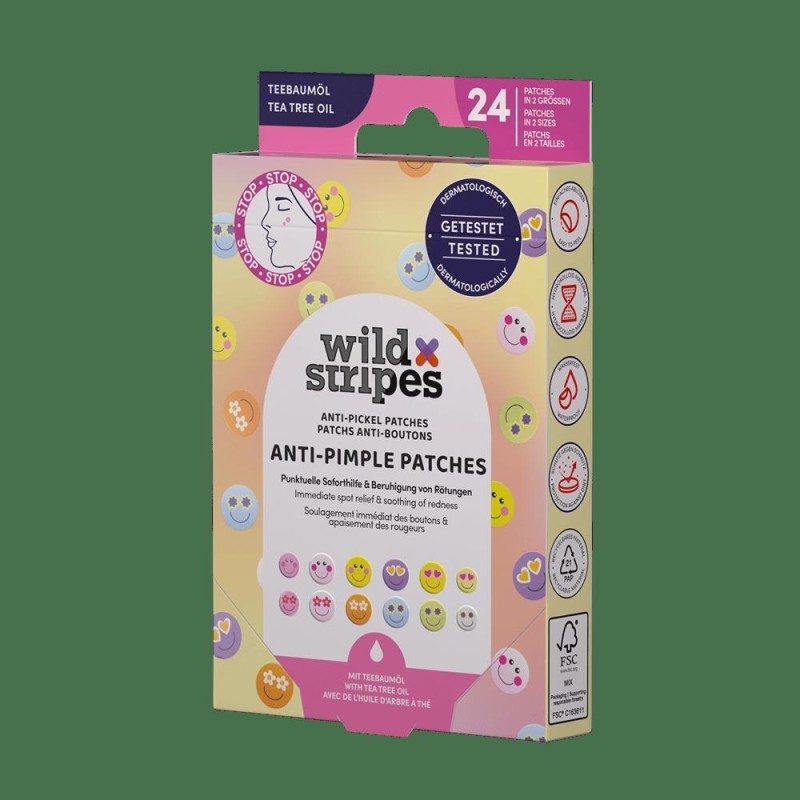 Wildxstripes Wild Stripes Anti-Pimple Patches Smil