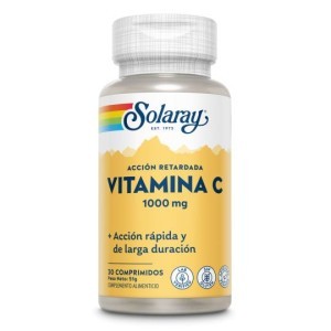 Solaray Small Vit.C 1000 mg - 30 Comprimidos Accio