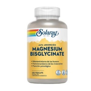 Solaray Bisglycinate Magnesio - 120 Vegcaps