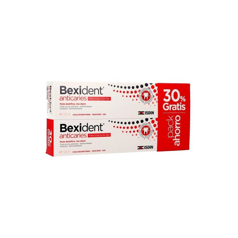 DUO BEXIDENT ANTICARIES PASTA 30% GRATIS