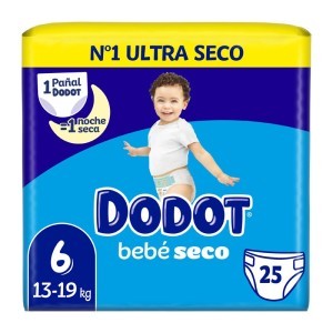 Dodot Bebé Seco Small Pack Talla 6 - 25