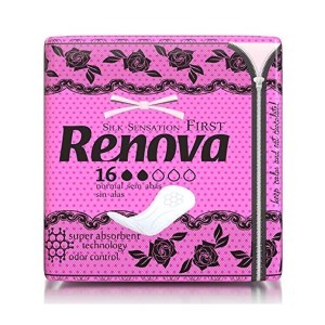 Compresas Uf Renova First N Sin Alas 16X24