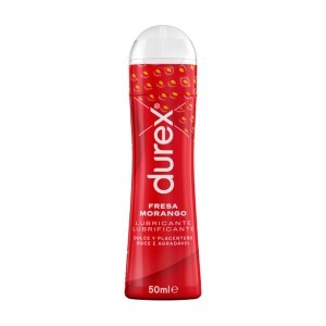 Durex Lubricante Sabor Fresa 50ml