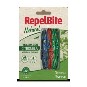 Repelbite Pulsera Insectos 3Uds