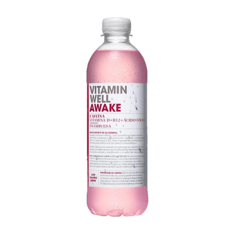 Vitaminwell Vitamin Well Awake Frambuesa 0,5L