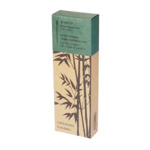 Pack 4 Cepillo De Dientes Bambu Biodegradable Bads