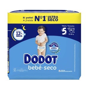 Dodot Bebé Seco Small Pack Talla 5 - 34 2